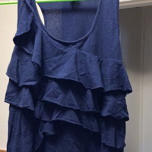 Design History medium navy blue tank top.